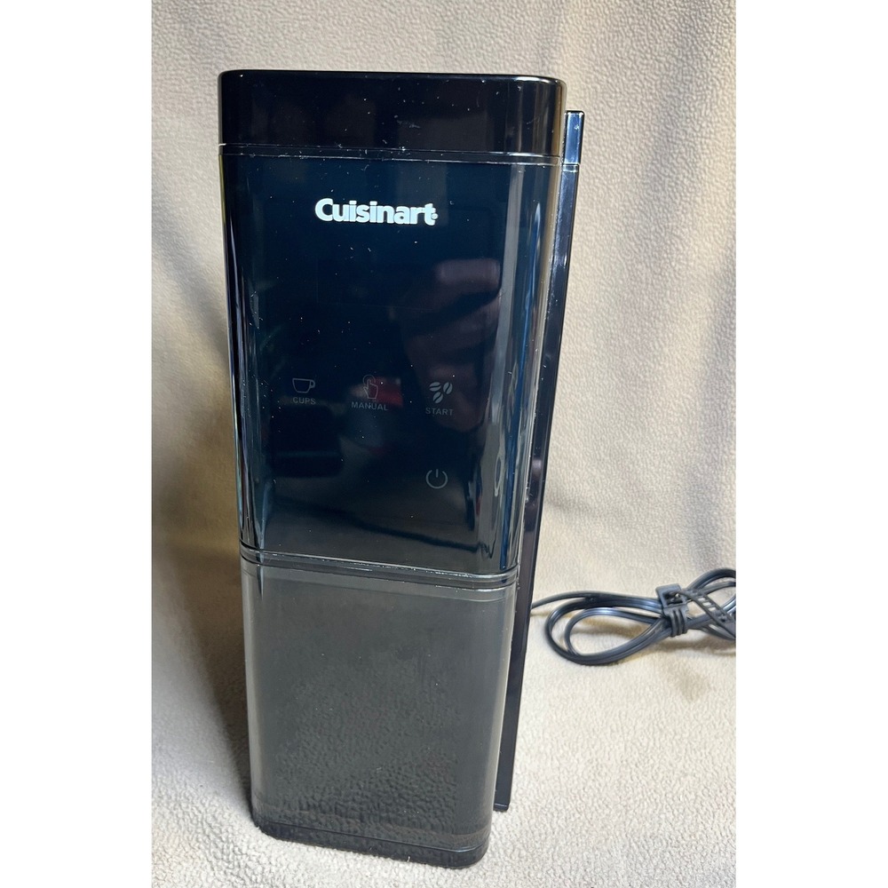 Cuisinart DBM-T10 Touchscreen Burr Coffee Grinder Black Electric Mill